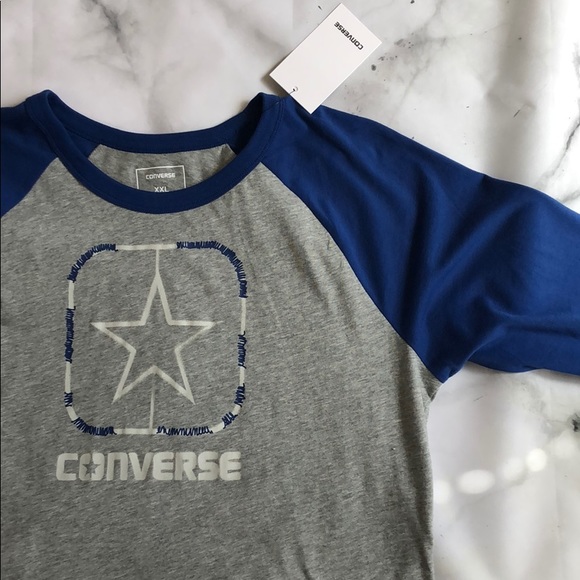 converse raglan t shirt